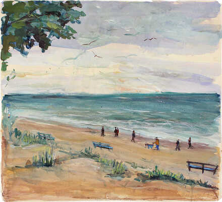 Табашникова Татьяна Петровна. Берег моря 